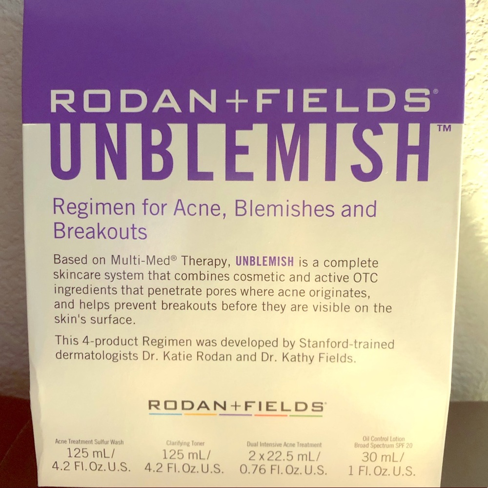Rodan + Fields Unblemished Regimen